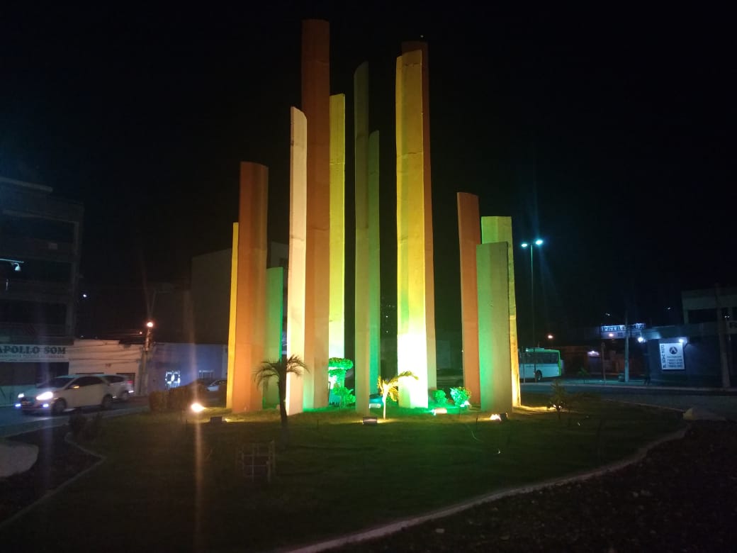 Copa Do Mundo Monumentos De Petrolina Ganham Cores Verde E Amarelo