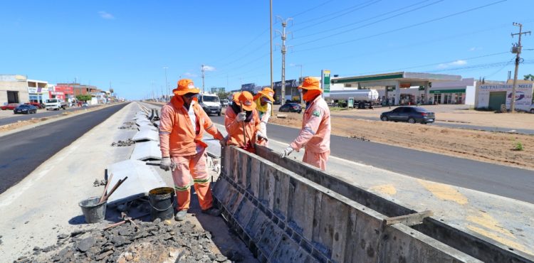 Duplicação da Avenida Sete de Setembro avança e já está 60% concluída em Petrolina