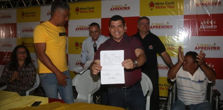 Paulo Bomfim autoriza início das obras da creche do Residencial São Francisco em Juazeiro