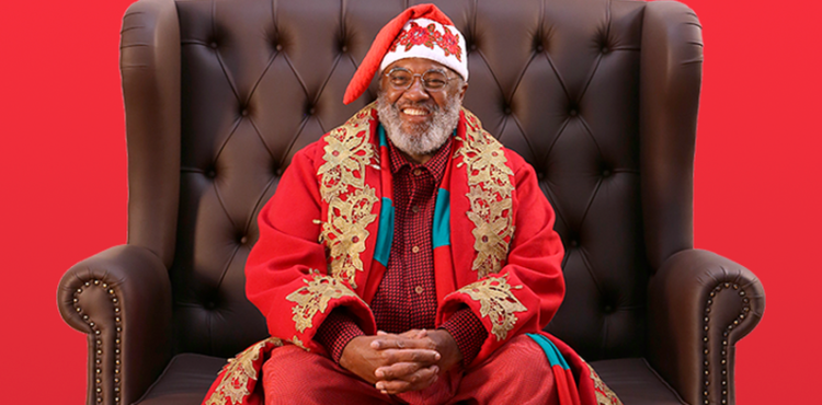 Papai Noel negro faz sucesso em shopping de São Paulo e na internet