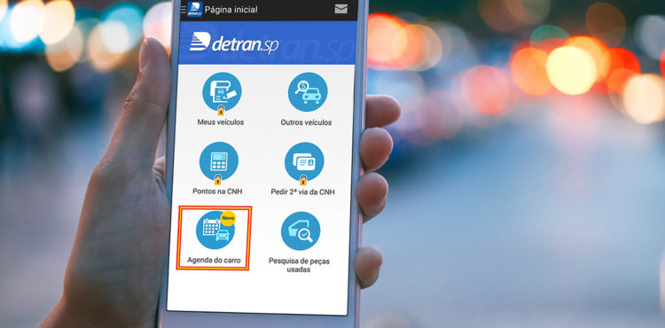 App do Detran disponibiliza serviços e consultas