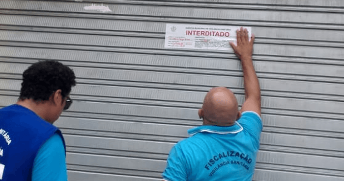 Vigilância Sanitária interdita lanchonete por falta de higiene no Centro de Petrolina