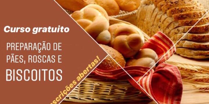Abertas inscrições para curso gratuito de preparação de pães, roscas e biscoitos em Dormentes