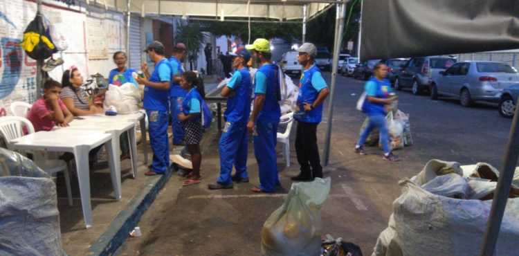 Catadores de material reciclável superam meta no Carnaval de Juazeiro 2020