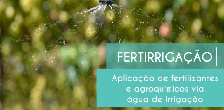 Embrapa oferece curso de Fertirrigação e outras capacitações online