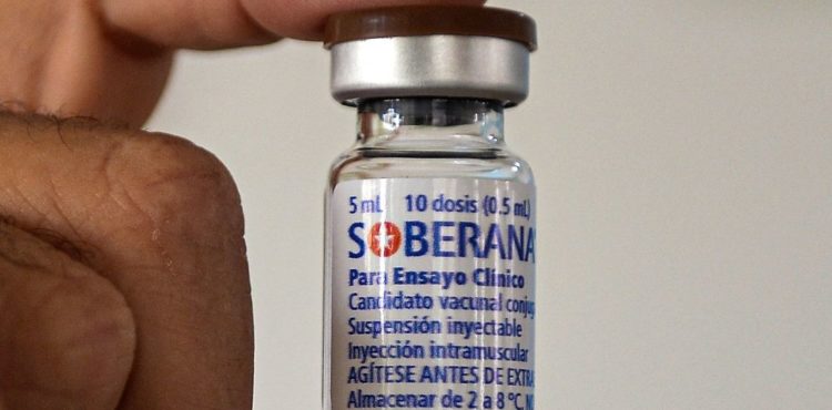 Vacina cubana Soberana 2 alcança 91,2% de eficácia contra a Covid-19