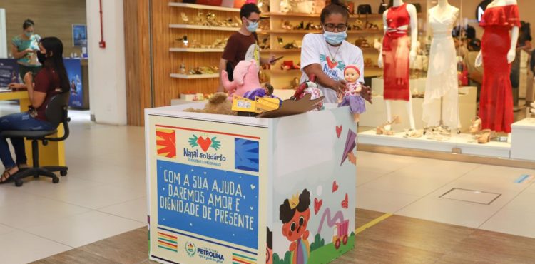 ‘Natal Solidário’: campanha segue arrecadando brinquedos para crianças de Petrolina