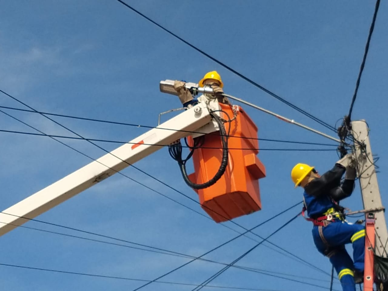 Refor O Das Equipes Cronograma Para Ilumina O De Led Avan A Em