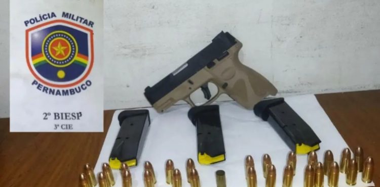 Após disparos de arma de fogo no Monsenhor Bernardino, policiais do 2° BIEsp apreendem instrumento utilizado de forma irregular
