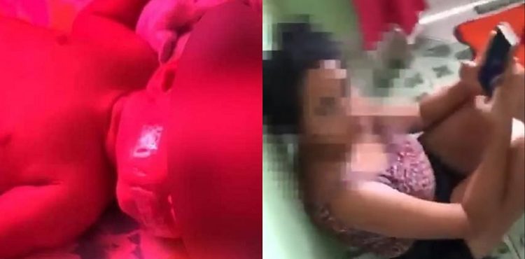 Mãe tapa boca da filha de seis meses com fita adesiva para mexer no celular; veja vídeo