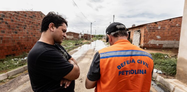 Petrolina registrou nessa madrugada o maior volume de chuvas em um único dia dos últimos 30 anos