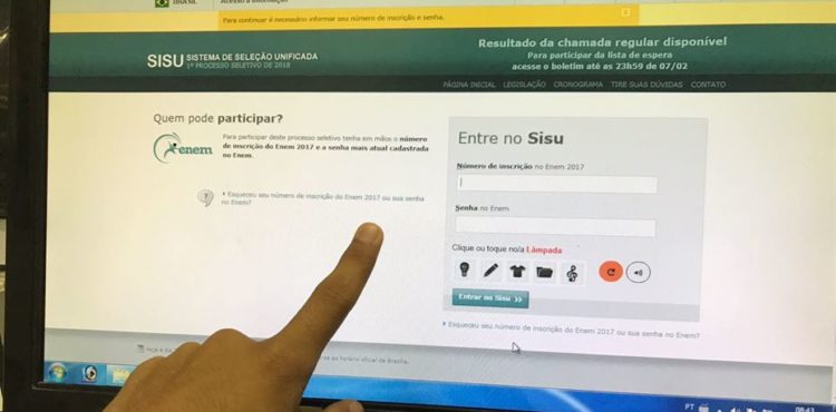 Inscrições para o Sisu terminam neste domingo