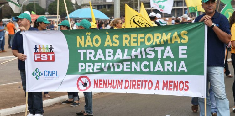 Reforma trabalhista é discurso contra o governo nas eleições