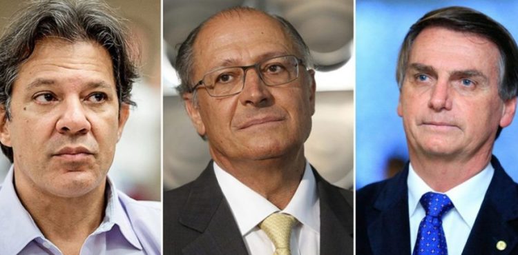 Alckmin não sabe se ataca Haddad ou Bolsonaro para ir ao 2º turn