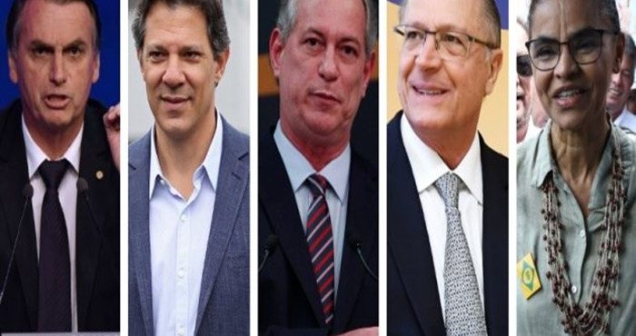 Nova pesquisa Ibope mostra Bolsonaro com 28% e Haddad com 22%