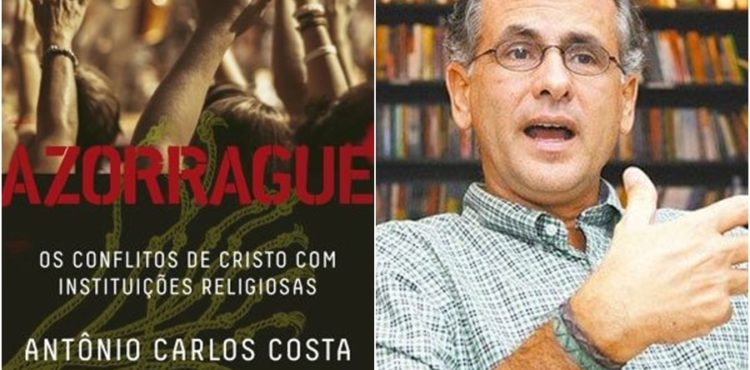 Antônio Carlos Costa, fundador da ONG Rio de Paz, lança novo livro: “Azorrague”