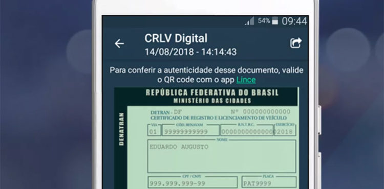 Ceará faz adesão ao CRLV digital