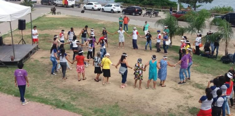 Ação educativa do Parque Fluvial movimenta Orla 2 de Juazeiro