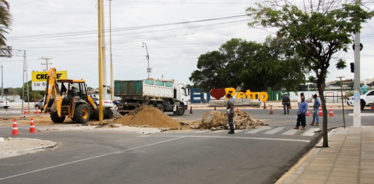 Orla de Petrolina ganhará nova rotatória