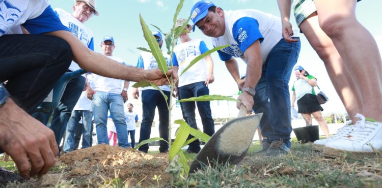 Plantio de mudas marca abertura oficial das atividades da campanha ‘Vire Carranca’ em Juazeiro Bahia