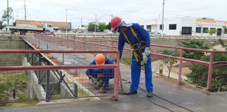 Prefeitura de Juazeiro inicia requalificação do mirante da Orla 2 dentro da Obra do Parque Fluvial