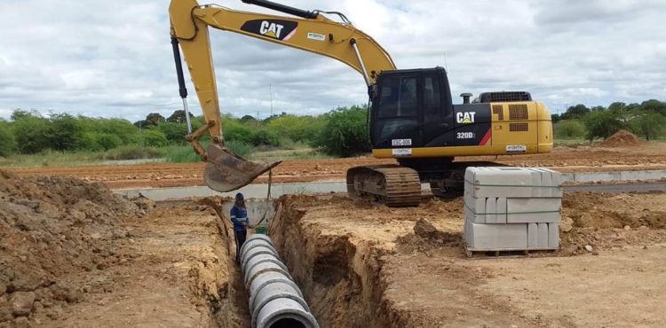 Obra do Parque da Cidade começa a receber intervenção de microdrenagem