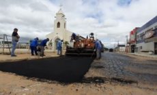 Prefeitura de Lagoa Grande acelera obras de recapeamento asfáltico da Avenida da Uva e do Vinho