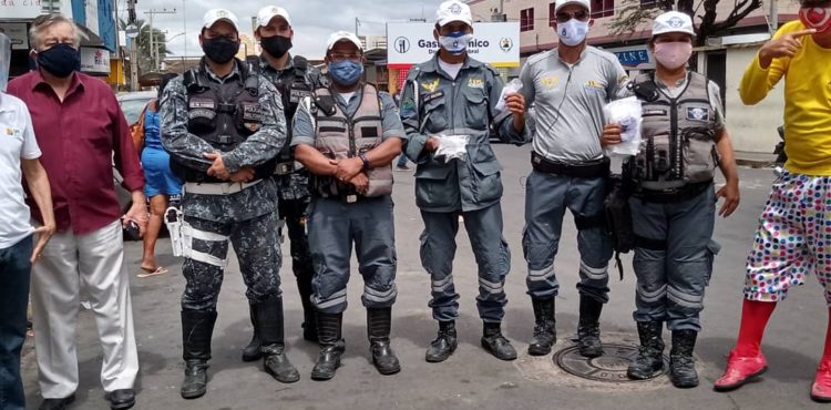 Capim recebe blitz educativa em Petrolina por conta do novo coronavírus