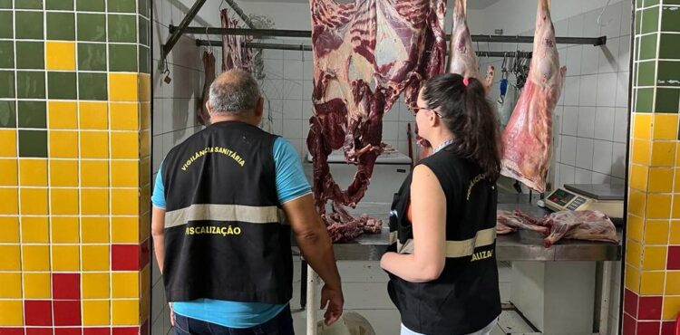 Mais de 250 kg de carne clandestina são aprendidas pela Vigilância Sanitária em Petrolina