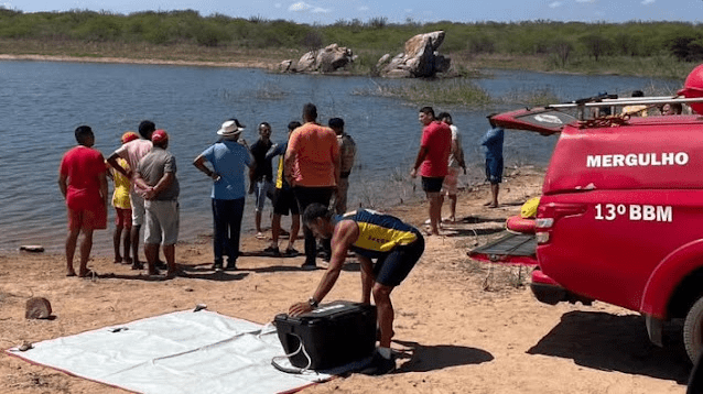 Bombeiros encontram corpo de homem que desapareceu em açude no município de Uauá (BA)