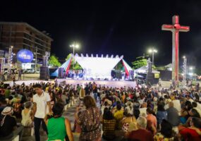 Com a Concha Acústica lotada, Concurso de Sanfoneiros aquece a noite com muito arrasta-pé