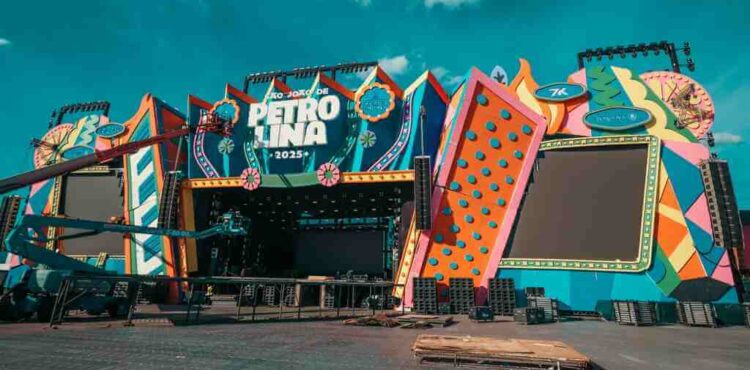 Palco do São João de Petrolina terá a maior sanfona do mundo